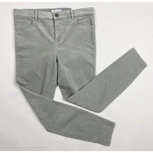 Loft gray corduroy skinny pants size   8/ 29